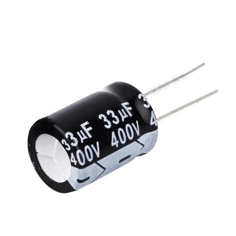 10 бр./лот, електролитни кондензатори 400 33 icf, 33 uf 400 16x22 мм за източник на бързо зареждане Изображение 1