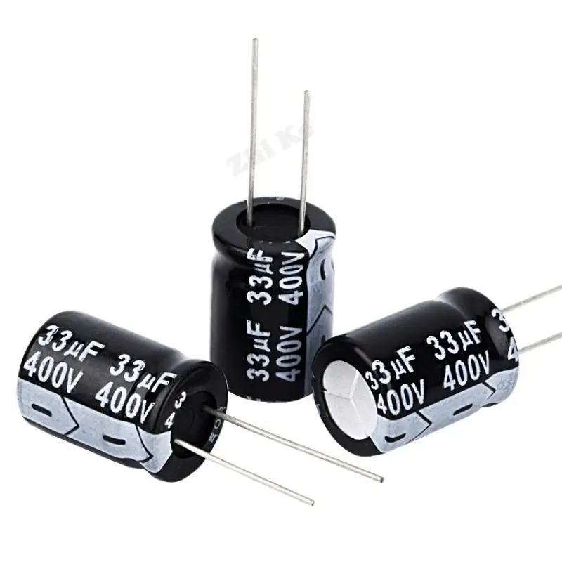 10 бр./лот, електролитни кондензатори 400 33 icf, 33 uf 400 16x22 мм за източник на бързо зареждане Изображение 4