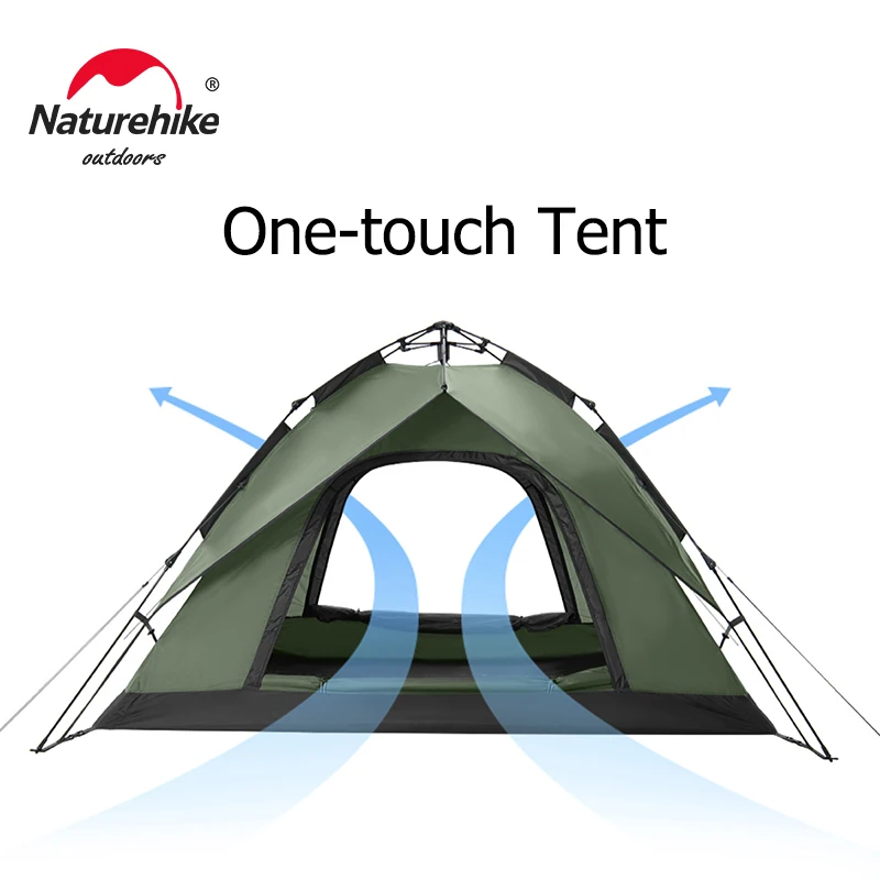 3-4 човека в едно докосване, една Палатка Пътуване Семеен козирка Портативен автоматичен риболовен тента Открит пикник, Къмпинг палатка Изображение 2