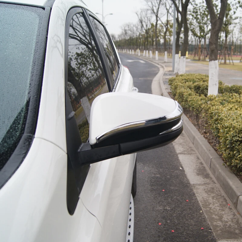 ABS Хром за Toyota RAV4 от 2013 до 2017 г. автоаксесоари Странична врата странично огледало за обратно виждане делото украса защитна подплата стикер Изображение 4