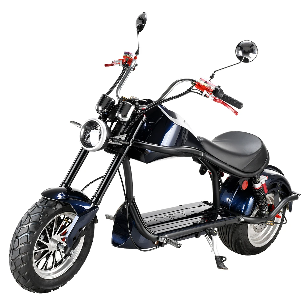 Електрически скутер ЕИО СОС CE, евтини 1500 W 2000 W, електрически мотори Citycoco за възрастни Изображение 1
