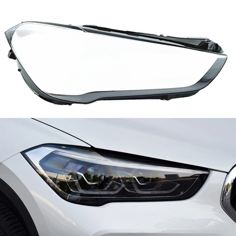 За -BMW X1 F49 2020-2021 авто прозрачна лампа, капак фарове, очила, лампа, капак на корпуса фарове, обектив Изображение 3