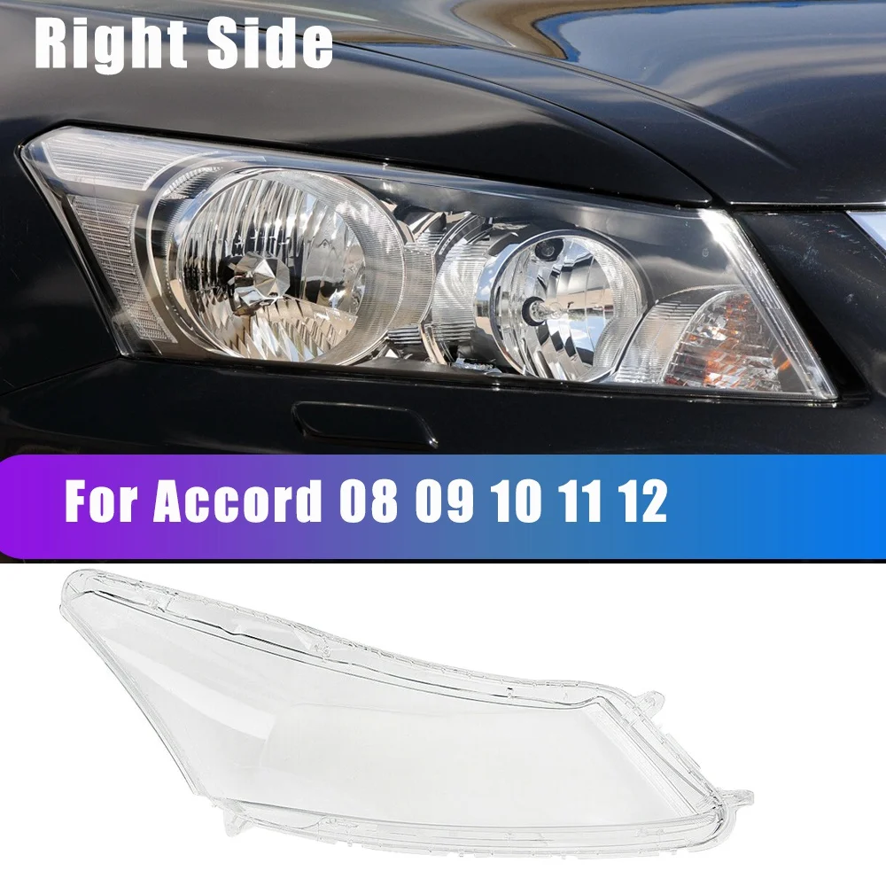 Ляв + десен за Honda Accord 2008-2012, капак на обектива на автомобилни фарове, лампа отпред автоматични фарове Изображение 3