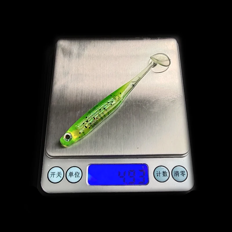 Меката стръв Rainbow fish 9 см /5 г, имитирующая силиконовата изкуствена бионическую меката стръв, вградена мека стръв от алуминиево фолио, риболовни принадлежности Изображение 2