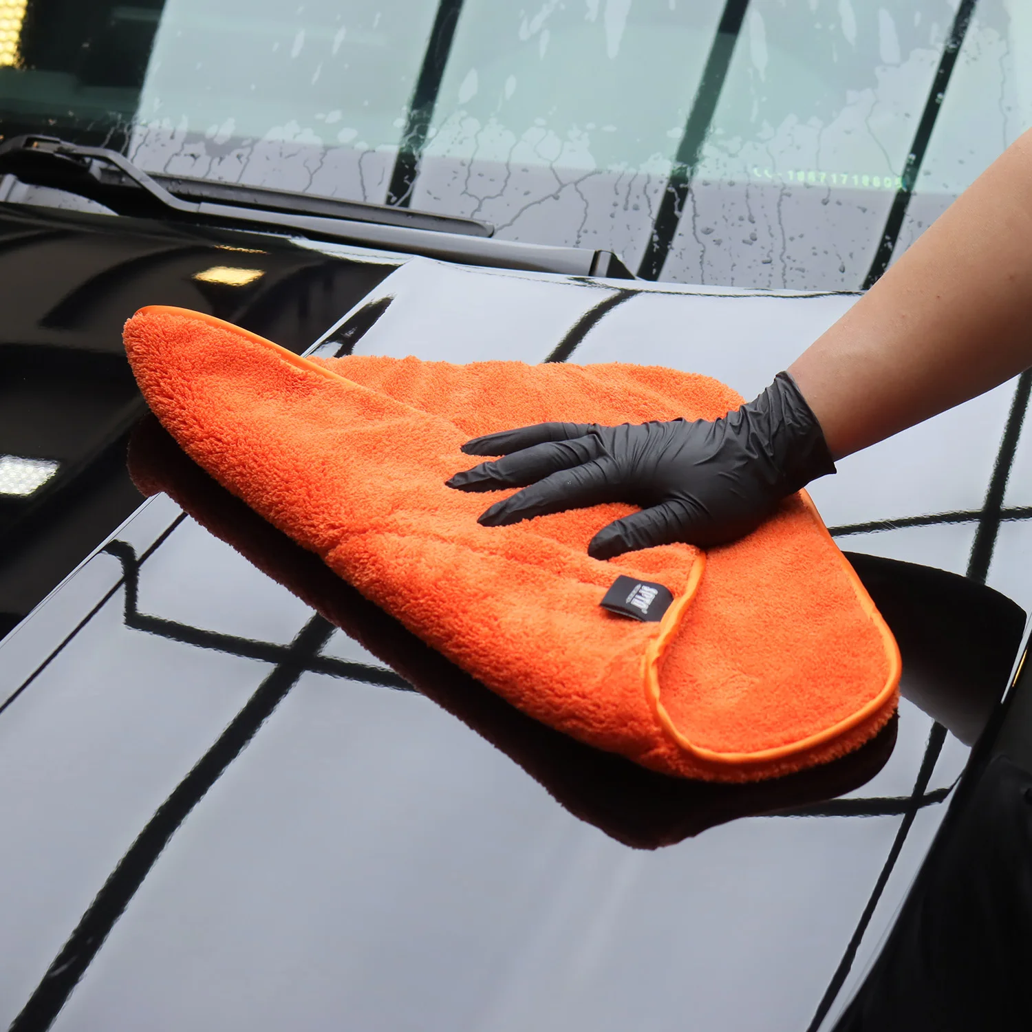 (На едро 1-20 броя) GSM1200 SPTA Оранжевото Мултифункционална Кърпа от мек микрофибър кърпа За миене на автомобили, Автоматично почистване, Сушильной Тъкан Изображение 5