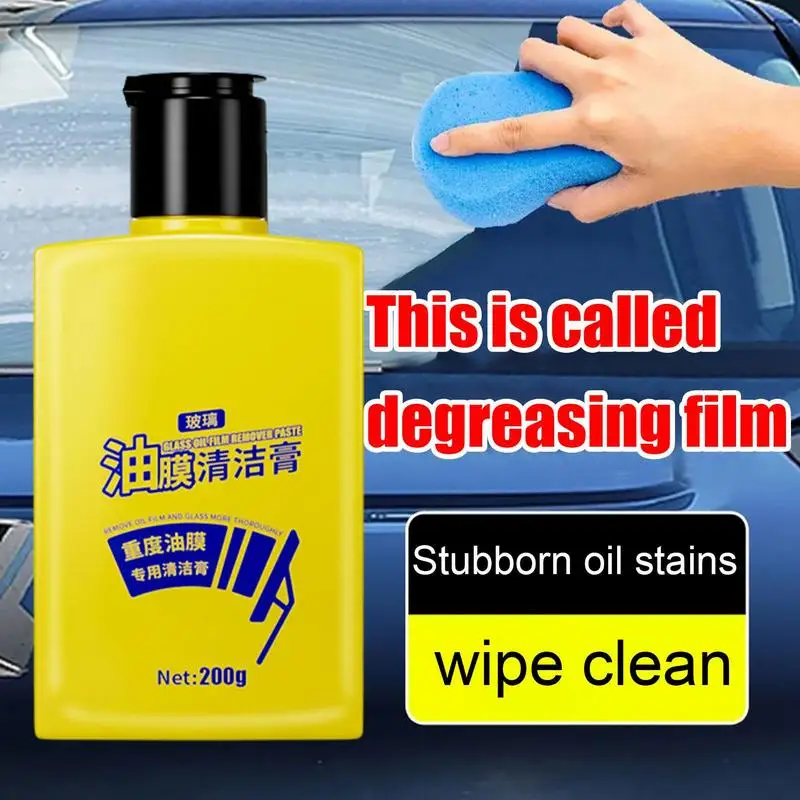 Средство за премахване на блажна филм, течност за премахване на автомобилни мазни петна, универсално средство за полиране на автомобилни стъкла, универсални почистващи средства за кожата Изображение 1